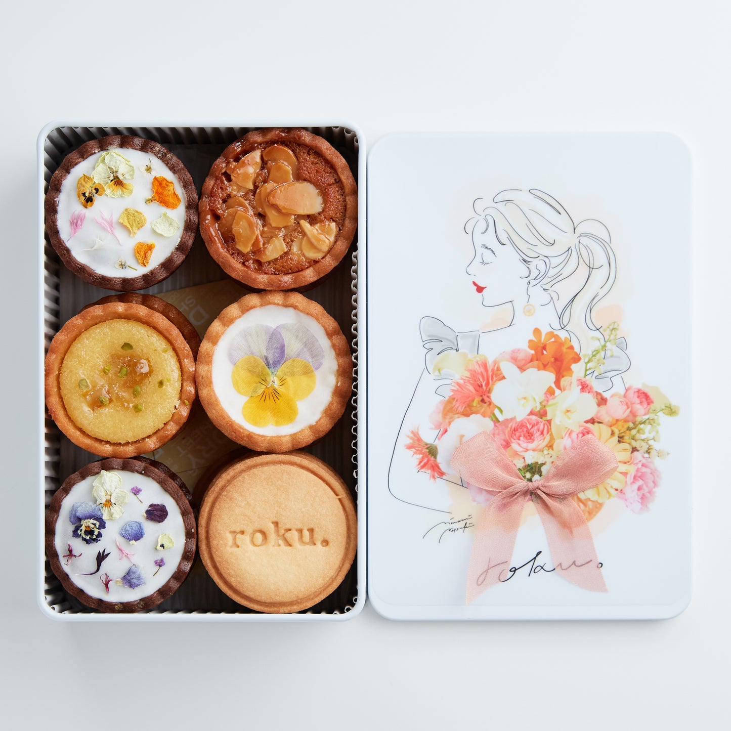 小さなお花のタルト缶 ~ roku。~