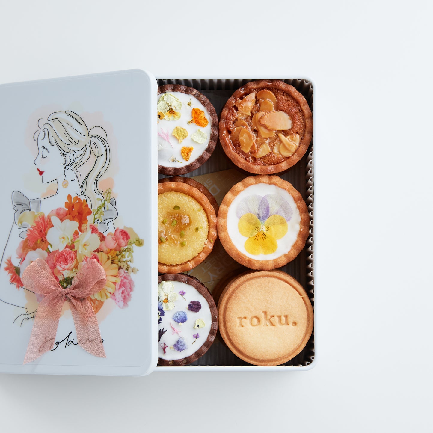 小さなお花のタルト缶 ~ roku。~