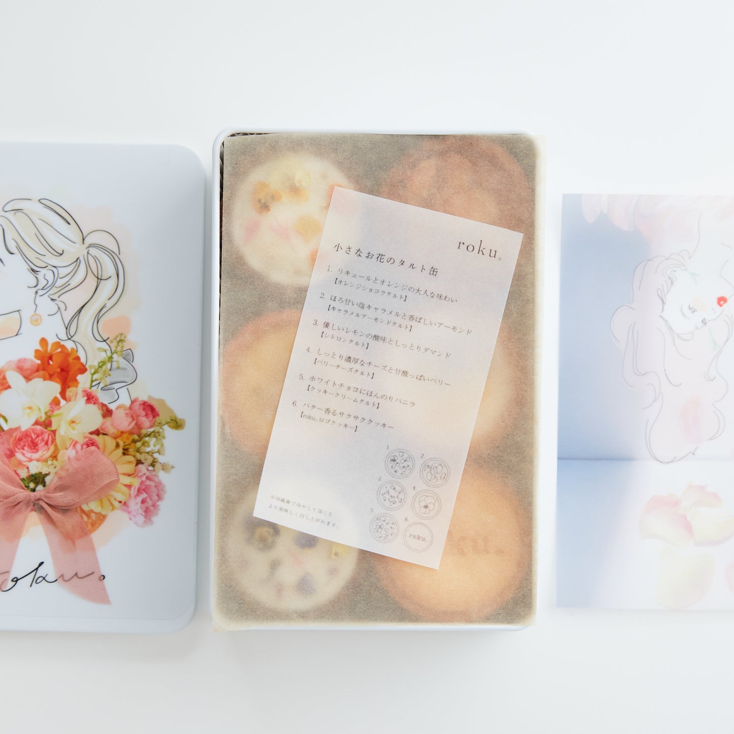 小さなお花のタルト缶 ~ roku。~